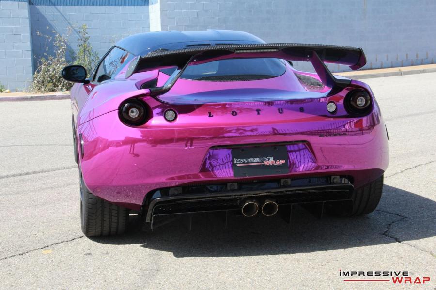  Lotus Evora Purple Chrome by Impressive Wrap 2016 года  (фото 14 из 26)